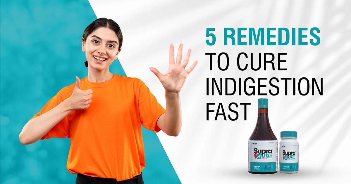 5 Remedies to cure indigestion fast