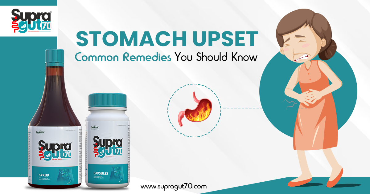 Stomach upset: Common remedies you should Know