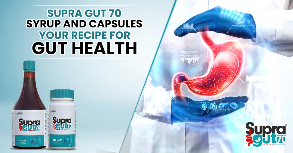 Supra Gut 70 Syrup and Capsules: Your Recipe for Gut Health
